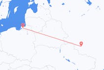 Fly fra Kursk til Kaliningrad