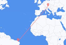Flyrejser fra Aracati, Brasilien til Salzburg, Østrig