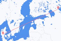 Flights from Petrozavodsk, Russia to Billund, Denmark