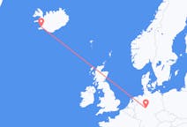 Flyreiser fra Kassel, Tyskland til Reykjavík, Island