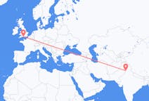Flyreiser fra Amritsar, India til Bournemouth, England