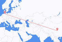 Flyreiser fra Mianyang, Kina til Hamburg, Tyskland