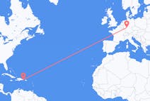 Flights from the city of Punta Cana to the city of Frankfurt