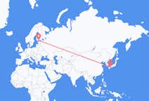 日本出发地 松山市飞往日本目的地 赫尔辛基的航班