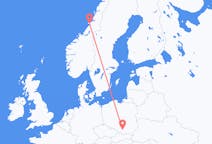 Flights from Kraków, Poland to Rørvik, Norway