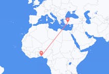 Flights from Lagos, Nigeria to Isparta, Turkey