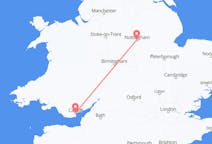 Flyg från Cardiff, Wales till Nottingham, England