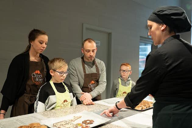 Chokladverkstad och självledd museumbesök på Choco-Story i Bryssel