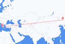 Flüge von Daqing, China nach Zakynthos, Griechenland
