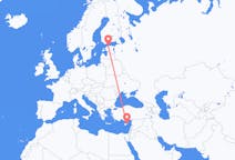 Flights from Larnaca, Cyprus to Tallinn, Estonia
