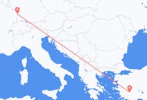 出发地 土耳其出发地 代尼茲利目的地 法国斯特拉斯堡的航班