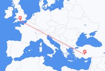 Flüge von Bournemouth, England nach Konya, die Türkei