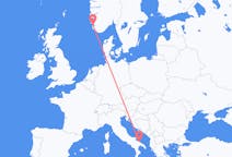 Flights from Stavanger to Bari
