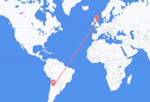 Flights from La Rioja, Argentina to Durham, England, the United Kingdom