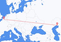 Flyreiser fra Atyrau, Kasakhstan til Lille, Frankrike