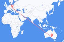 Flyreiser fra Whyalla, Australia til Vienna, Østerrike