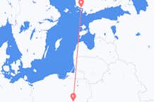 Flights from Turku to Warsaw