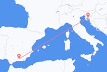 크로아티아 리예카에서 출발해 스페인 그라나다로(으)로 가는 항공편