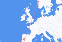 Flights from Badajoz, Spain to Bergen, Norway
