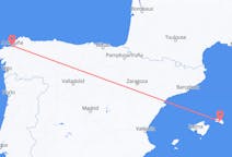 Flights from Mahon to La Coruña