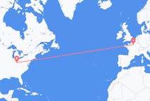 Flights from Cincinnati, the United States to Paris, France