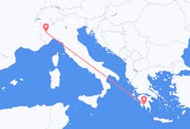 Vuelos de Kalamata, Grecia a Turín, Italia