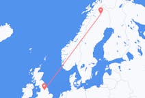 Flyg från Leeds till Kiruna