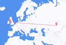 Flyg från Qaraghandy, Kazakstan till Dublin, Kazakstan