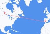 Flyreiser fra Winnipeg, til Sevilla