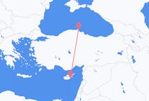 Flyreiser fra Sinop, Tyrkia, til Larnaka