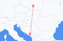 Flights from Tivat to Krakow