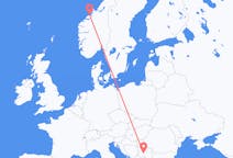 Flights from Kraljevo, Serbia to Kristiansund, Norway
