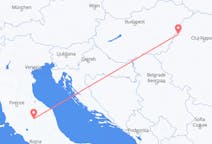 Flights from Perugia, Italy to Oradea, Romania