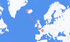 Loty z Clermont-ferrand, Francja do Reykjaviku, Islandia