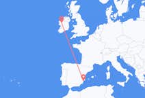 Рейсы из Нока, Ирландия в Аликанте, Испания