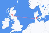 Voli da Sonderborg, Danimarca a Glasgow, Scozia