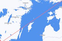 Flug frá Helsinki til Kaupmannahafnar