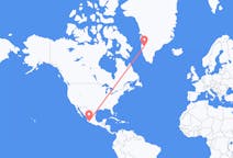 เที่ยวบิน จาก โกลีมา, เม็กซิโก ไปยัง Kangerlussuaq, กรีนแลนด์