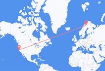 Flights from San Francisco, the United States to Kiruna, Sweden