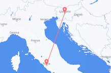 Flights from Rome to Ljubljana