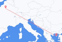 ギリシャのから レムノス、フランスのへ パリフライト