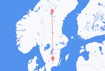Vluchten van Östersund, Zweden naar Växjö, Zweden