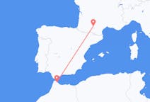 Flyg från Tétouan, Marocko till Toulouse, Frankrike