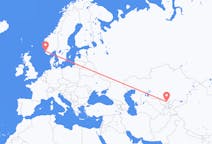 Flights from Shymkent to Stavanger