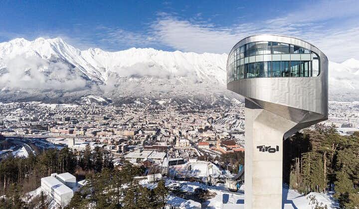 Entrada al estadio Bergisel Ski Jump en Innsbruck