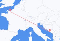 Fly fra Dubrovnik til Caen