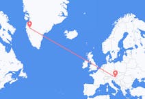 Flights from Kangerlussuaq to Graz