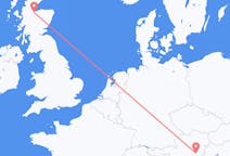 Flyrejser fra Inverness, Skotland til Graz, Østrig
