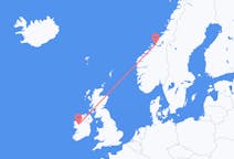 Vluchten van Ørland naar Knock, County Mayo