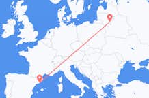Flyg från Barcelona till Vilnius